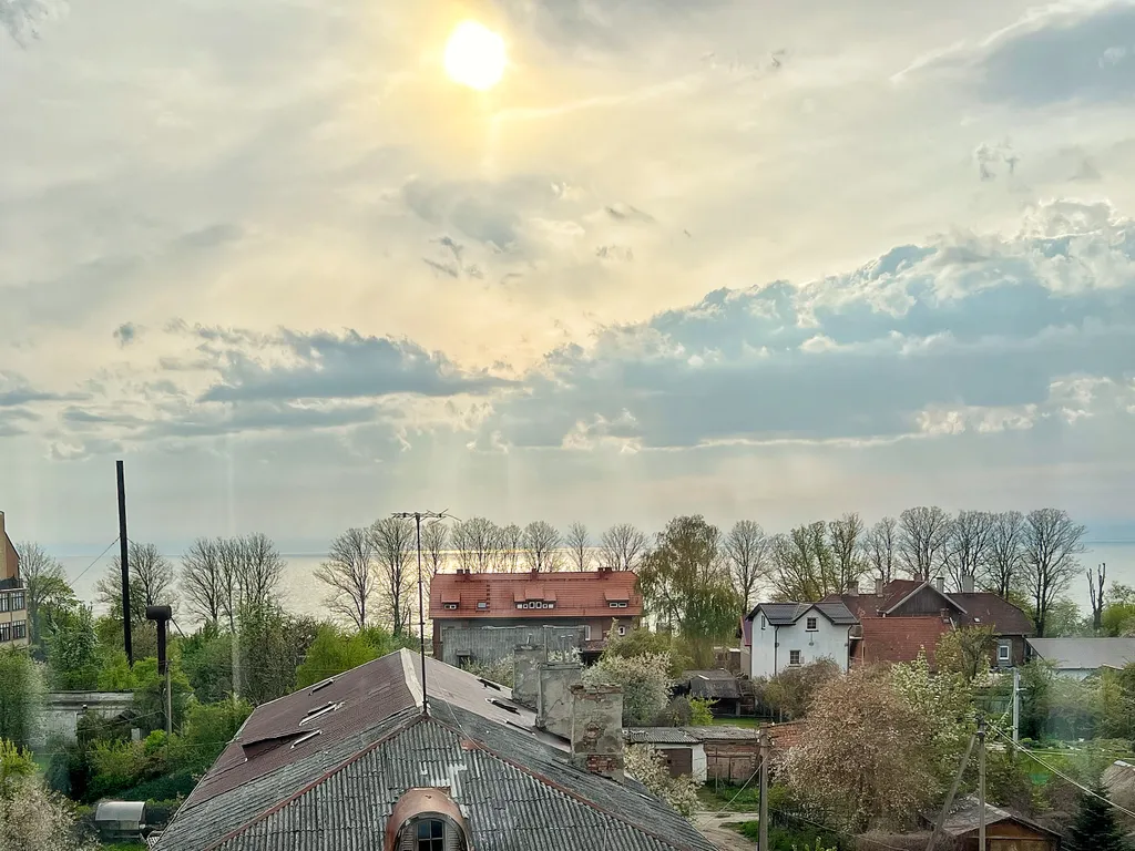 Хорошая светлая квартира с видом на море