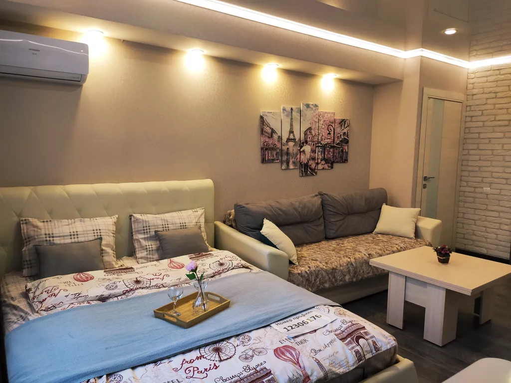 Студия с дизайнерским ремонтом париж