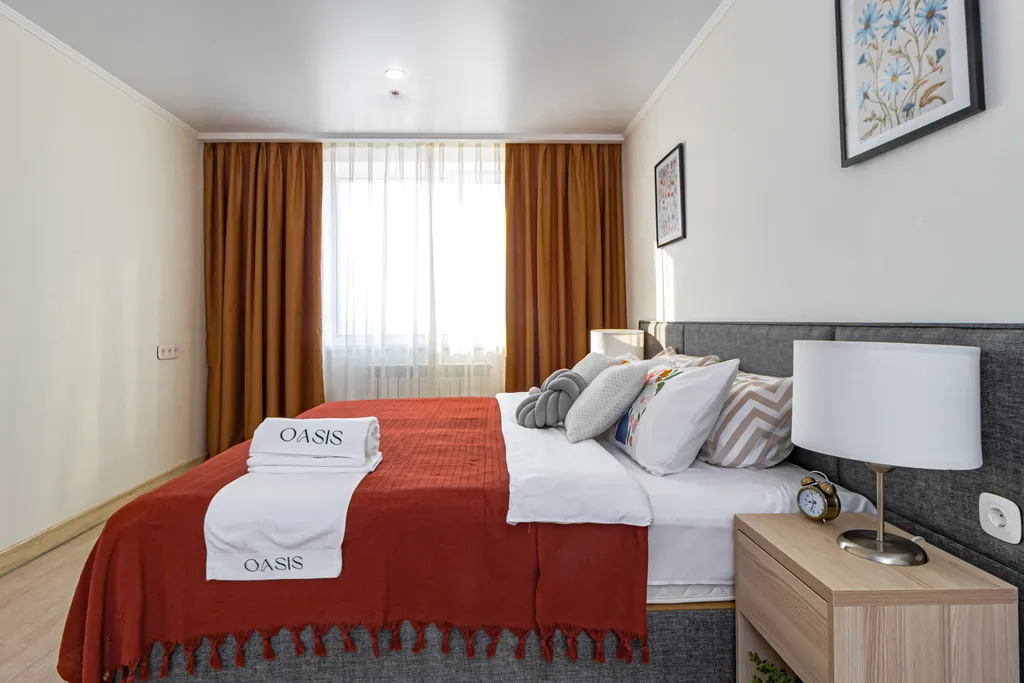 Квартира YES Апарт-Отель | Семейный номер, кухня, есть SPA и рестораны — аренда посуточно в Астана (Нур-Султан)