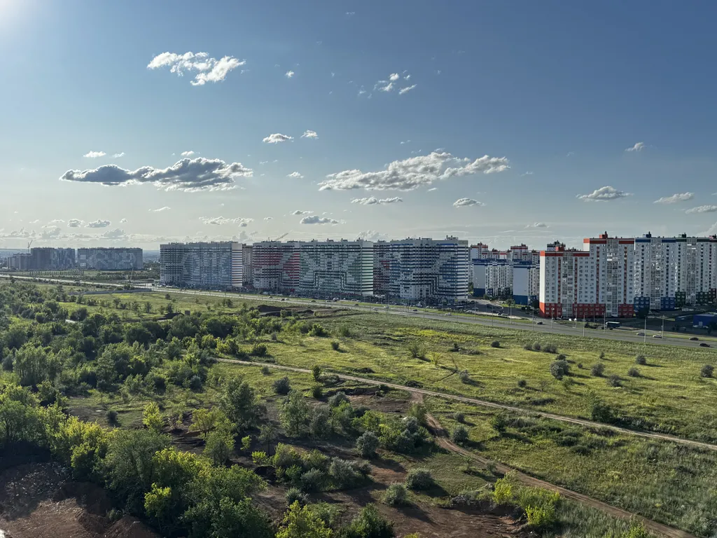 Уютная студия с панорамным видом на город!