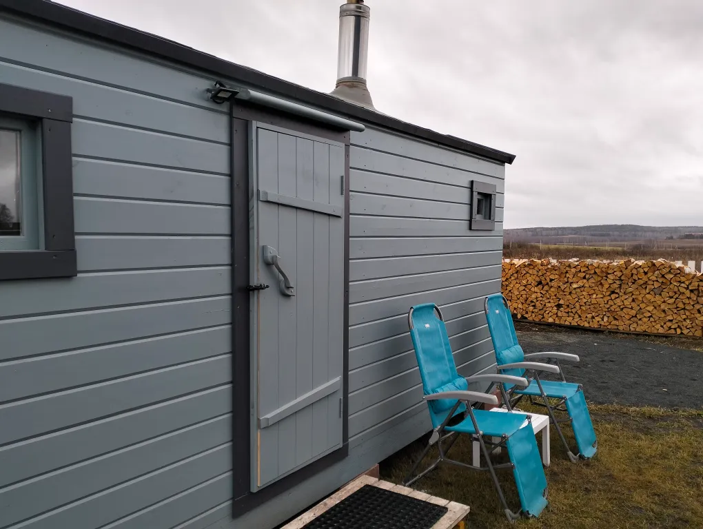 Дом с баней и чаном Просторы Грин