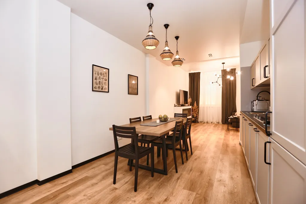 Отличная квартира для большой компании с собственной сауной