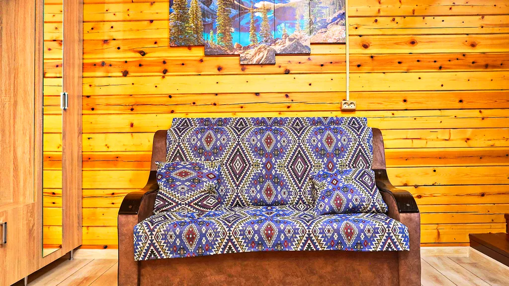 Эко коттедж с видом на море на 6 человек с отдельным двором