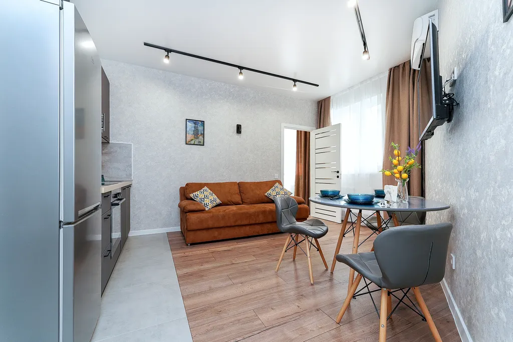 Квартира Чистая уютная квартира с новым ремонтом и великолепным видом на реку — Краснодар