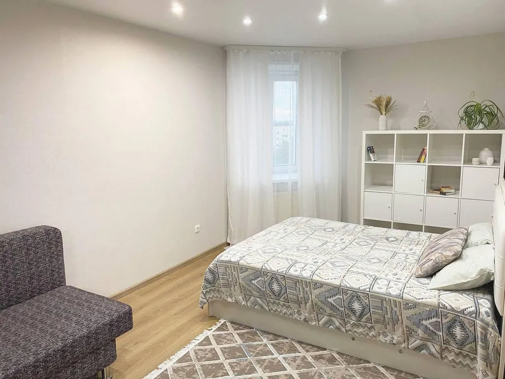 Чистая квартира у зоопарка с видом на город