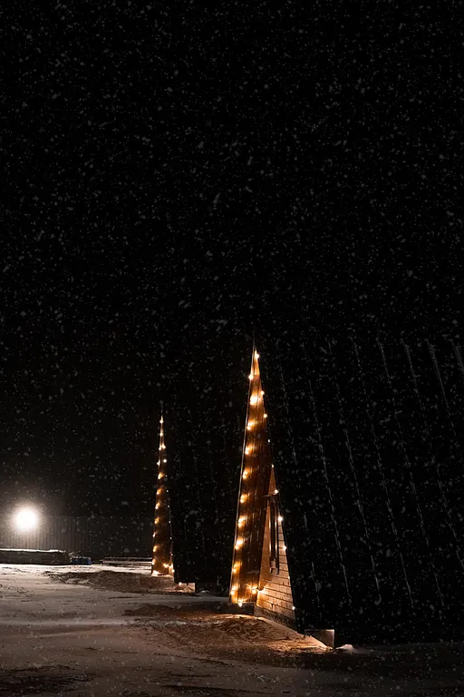 Дом А-Фрейм с террасой №4