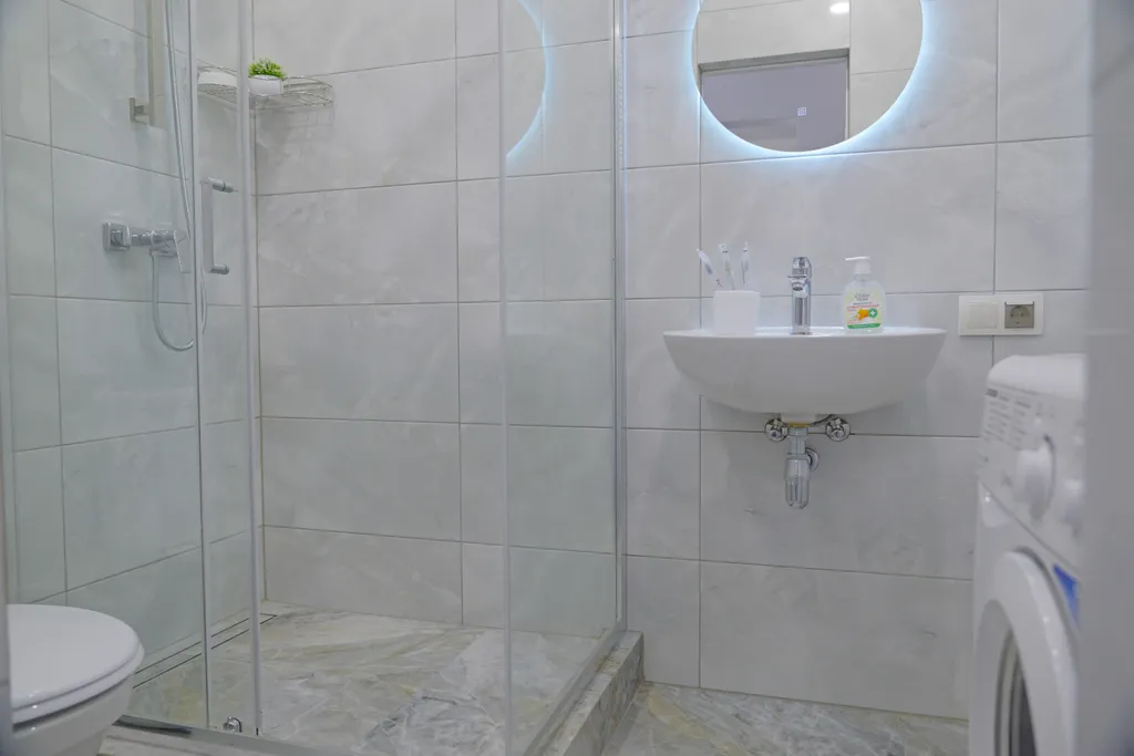 Лаконичная квартира, до моря 3 минуты пешком