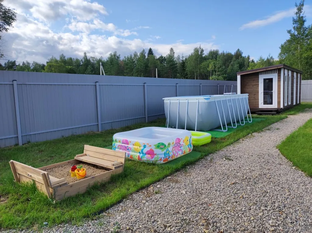 Уютный дом с баней и чаном