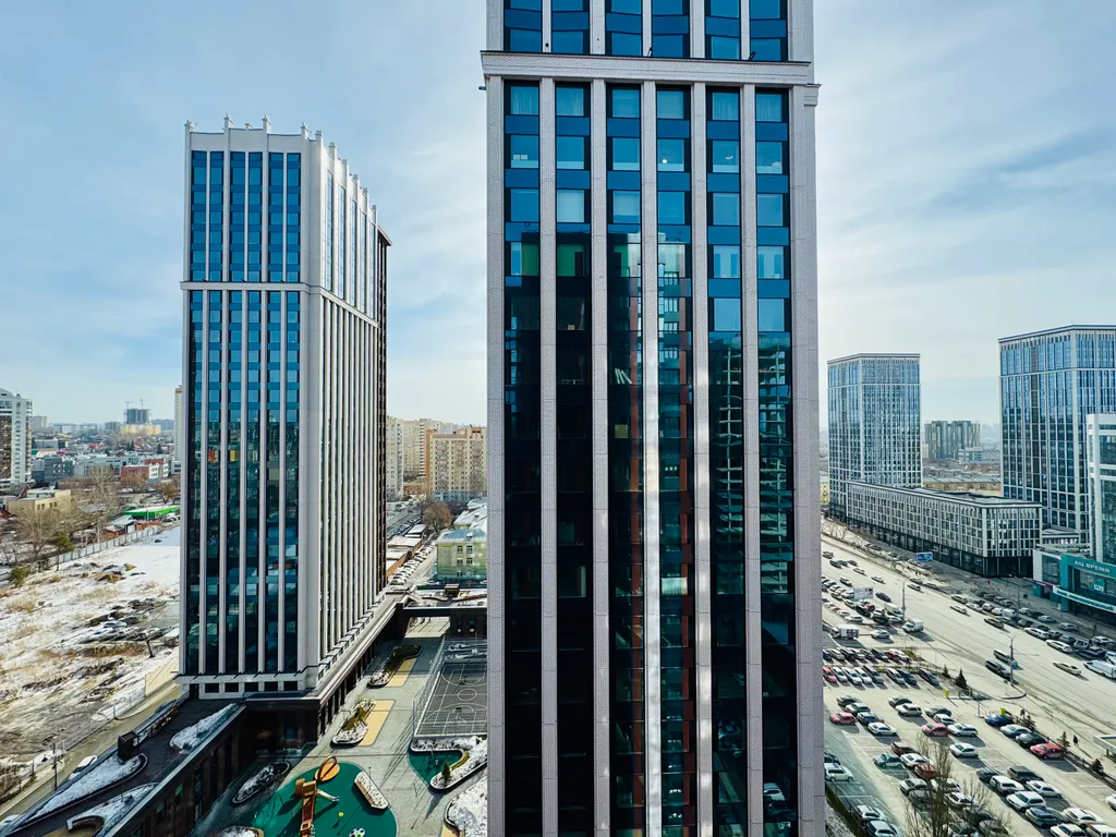 Светлая евродвушка в новом деловом центре города