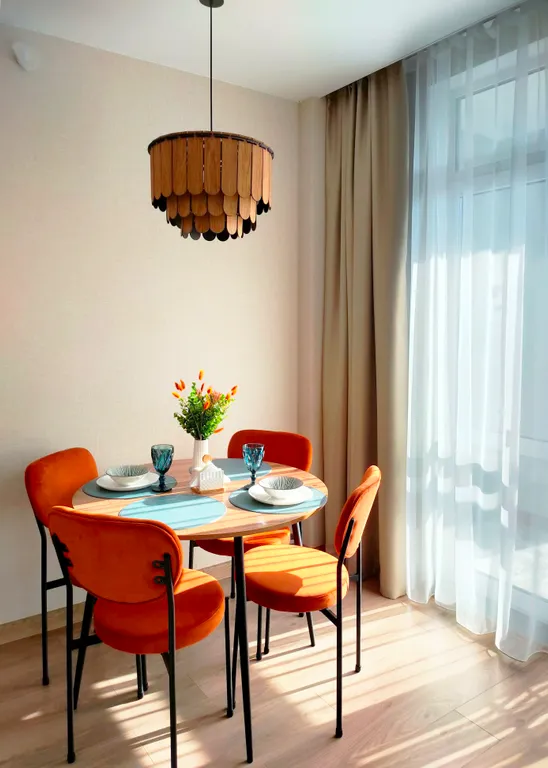 Квартира с красивой террасой на крыше дома в Белгороде