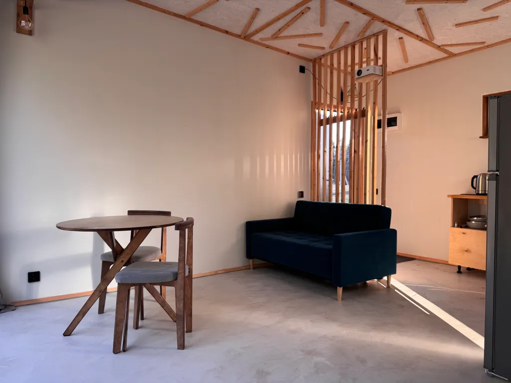 Дом 35m2 — чан, кухня, Wi-Fi