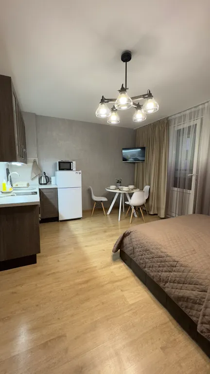 Квартира Квартира Студия у метро Ладожская для 2+1 гостей — Санкт-Петербург