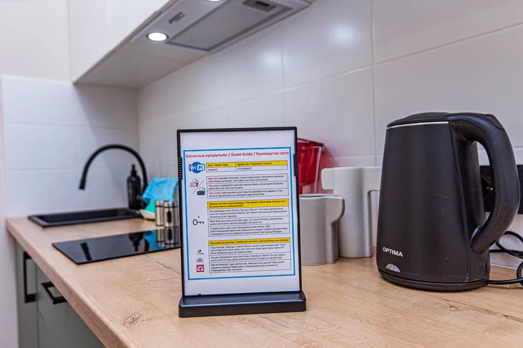 Квартира Студия 1 с шикарным видом и лоджией ЖК Еstet — Алматы