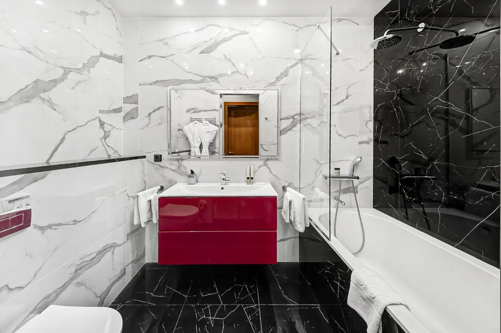 Квартира Уютные бизнес апартаменты в башне Нева на невысоком этаже. — Москва