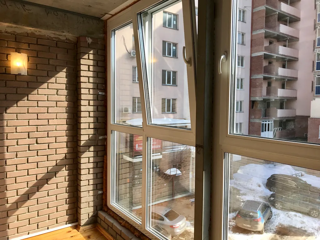 Квартира Квартира с панорамными окнами в кухне-гостиной — Нижний Новгород