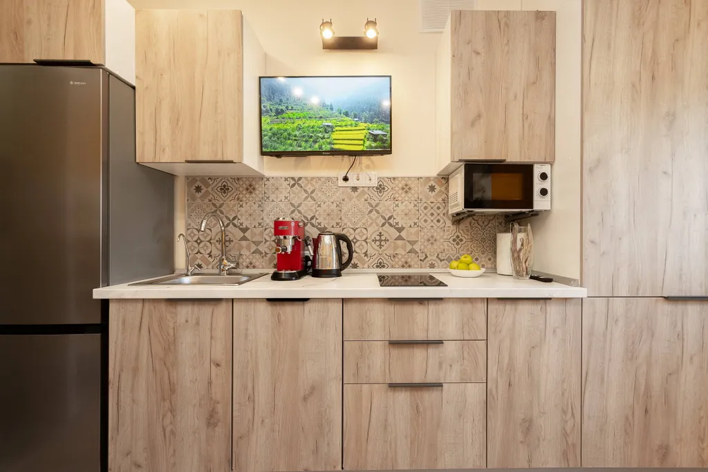 Yellow studio by the sea