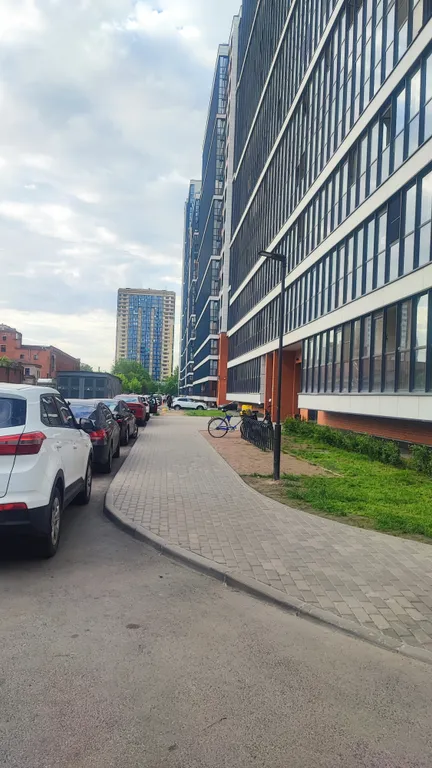 Квартира Квартира Студия в Невском районе с видом на город — Санкт-Петербург