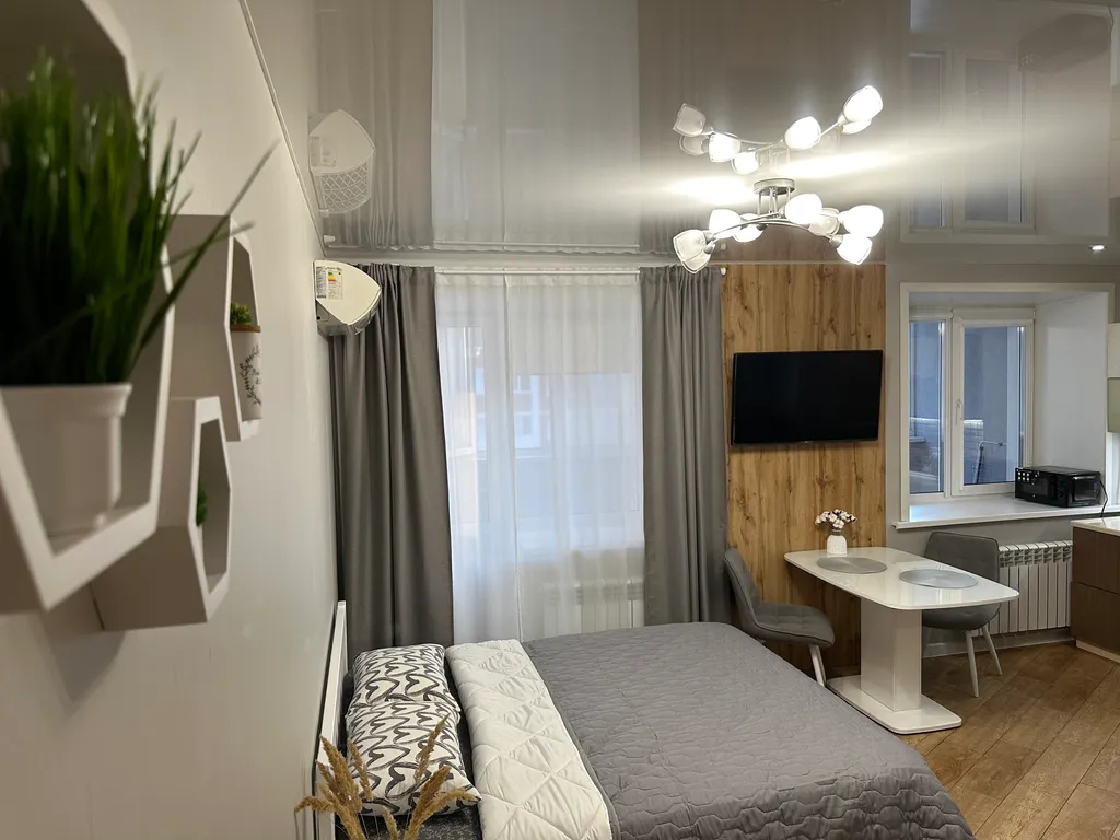 Светлая, уютная студия