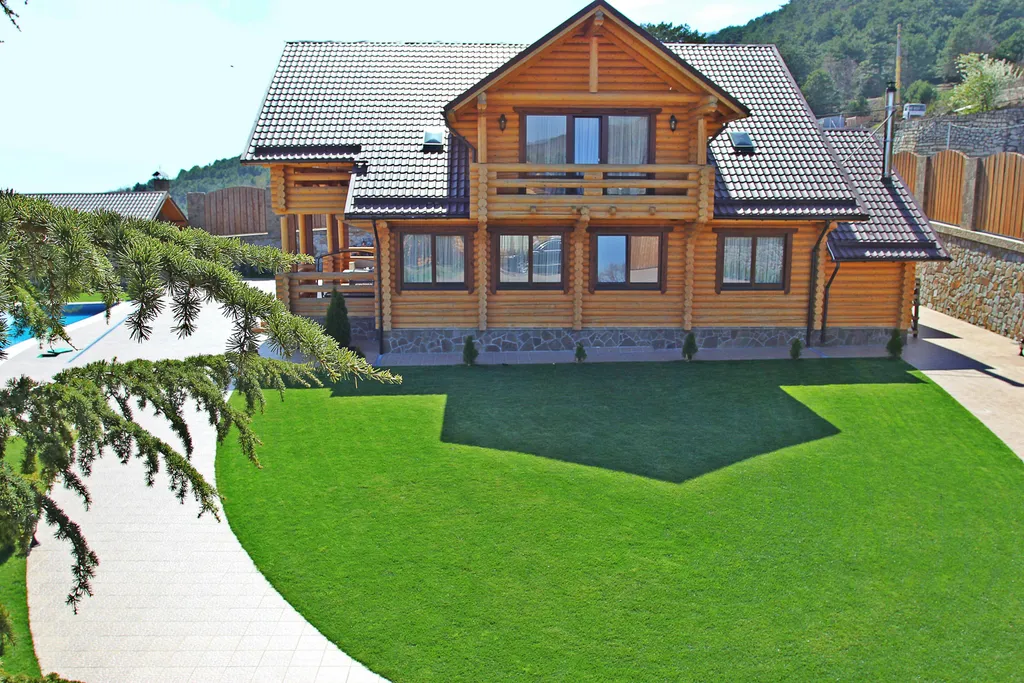 Дом с панорамным видом на море и гору Аю-Даг