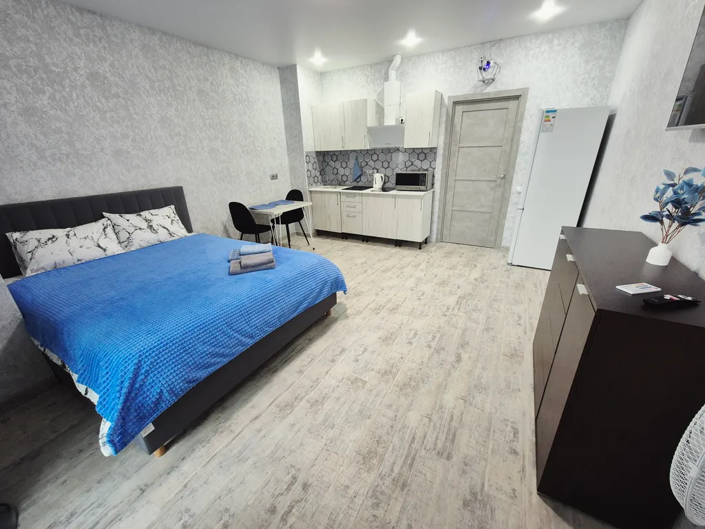 Уютная студия с шикарным видом на реку