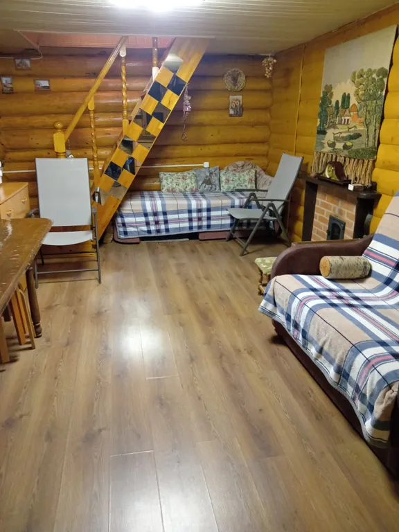 Домик в деревне c баней на дровах