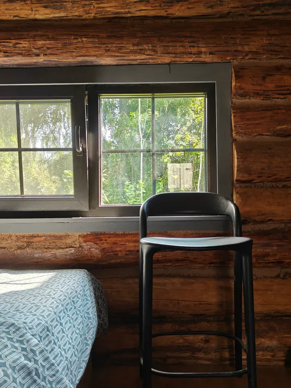 "Кот и Печка", синий дом, красота, тишина и ты