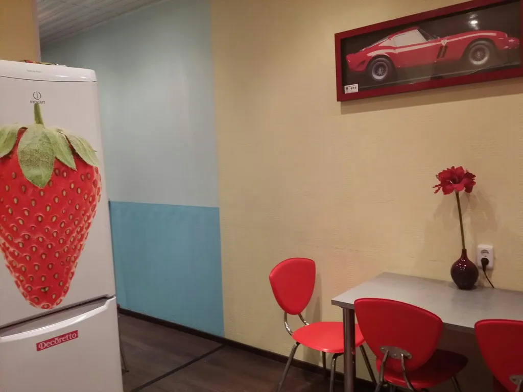 Квартира с видом на горы.