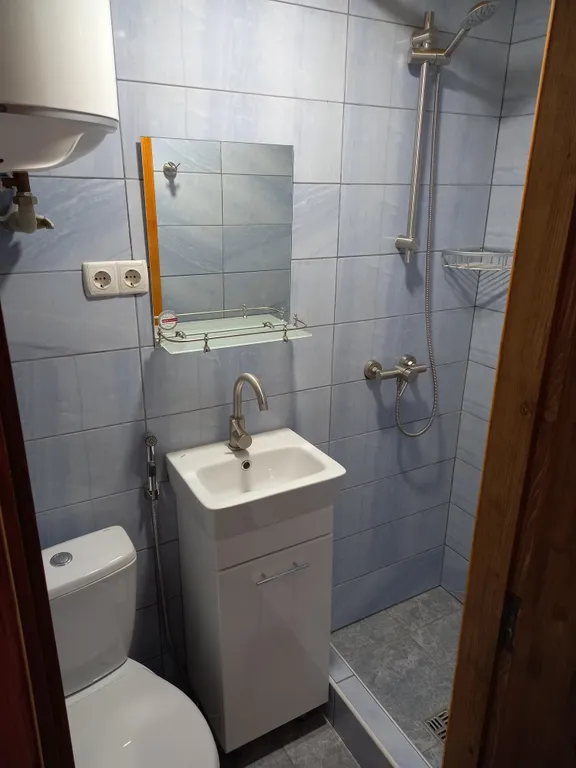 Коттедж Мини-коттедж 18м2 в стиле эко для двоих — Евпатория