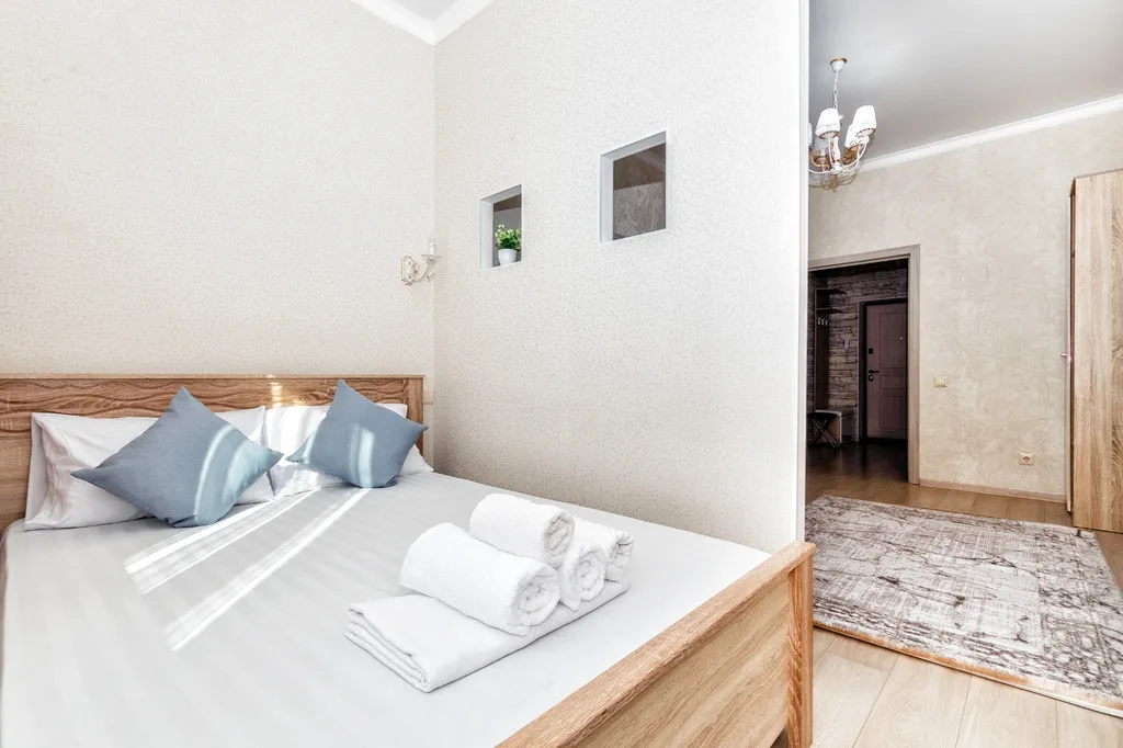 Однокомнатные апартаменты в центре Левого Берега города Астана