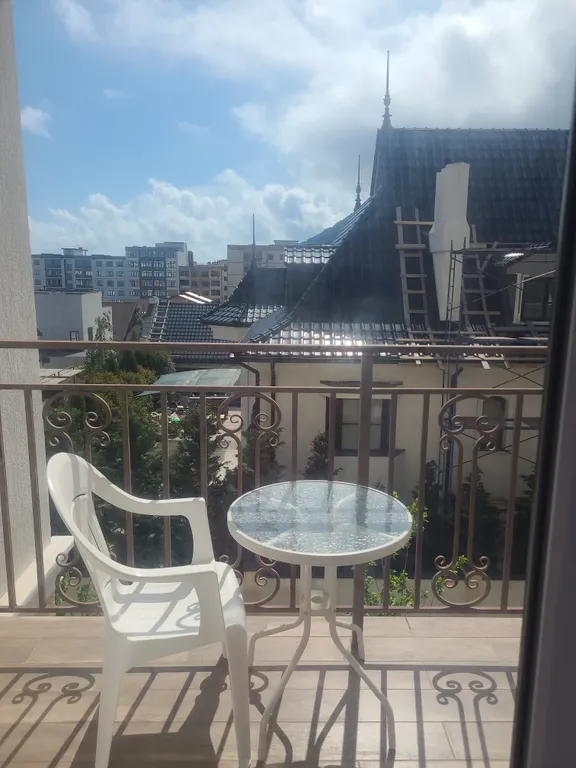 Студия с видом на море и горы