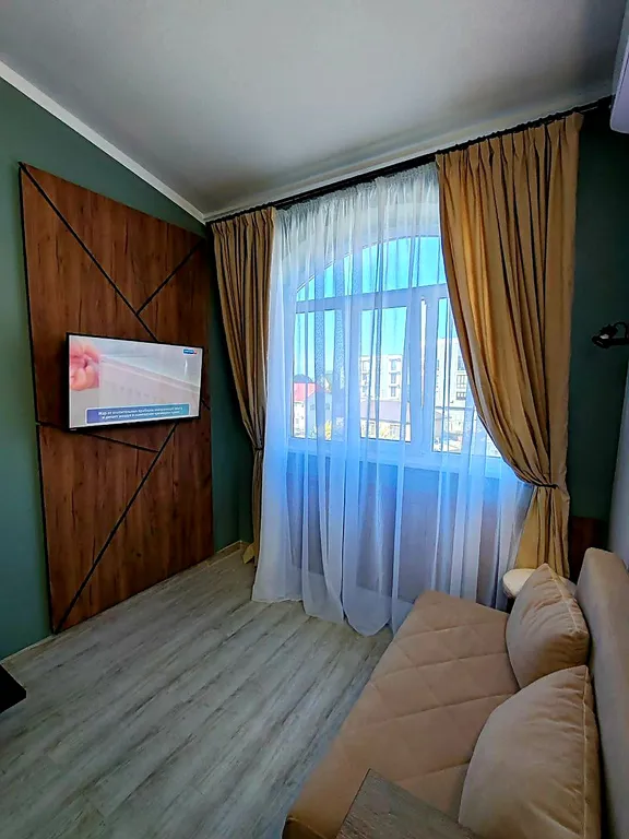 Квартира Квартира Мансардная студия с боковым видом на море — Адлер