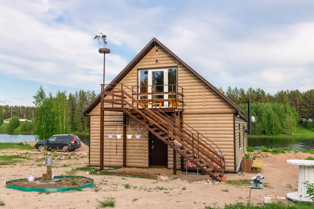 Уютные апартамент для отдыха на берегу реки