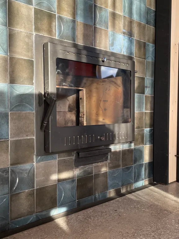 Дом с камином и баней Две яблони