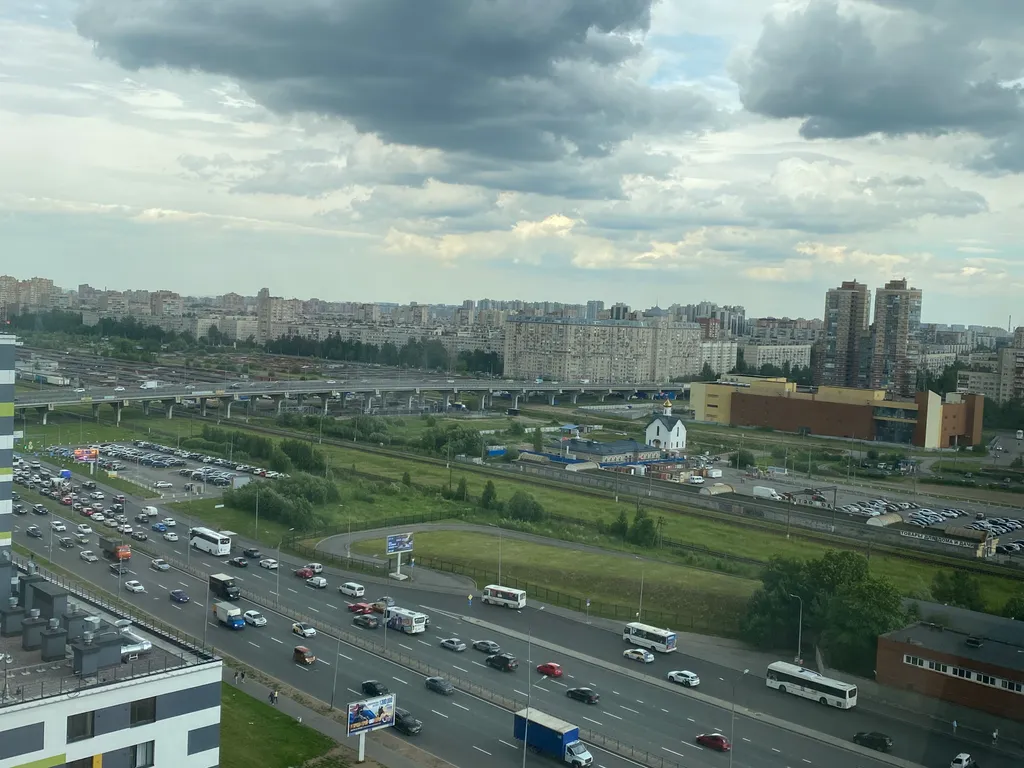 Квартира Квартира Студия в апарт-отеле рядом с метро — Санкт-Петербург