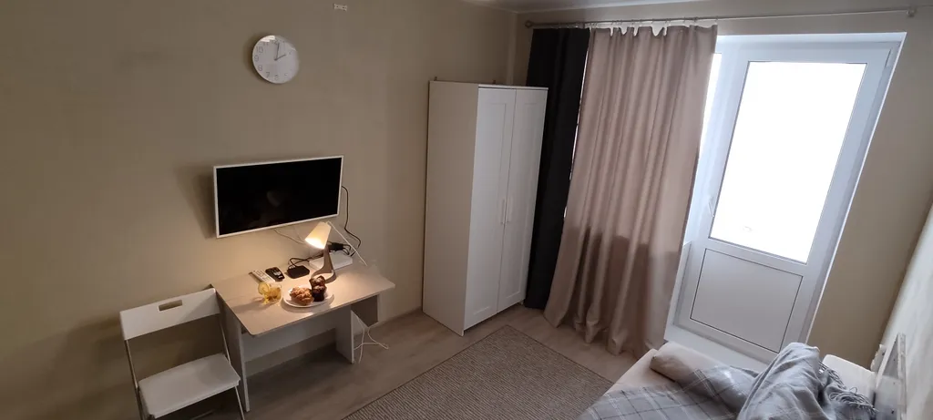 Уютная студия в скандинавском стиле