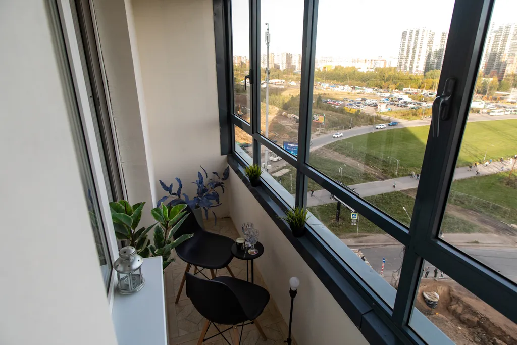 Квартира у метро с кондиционером и джакузи