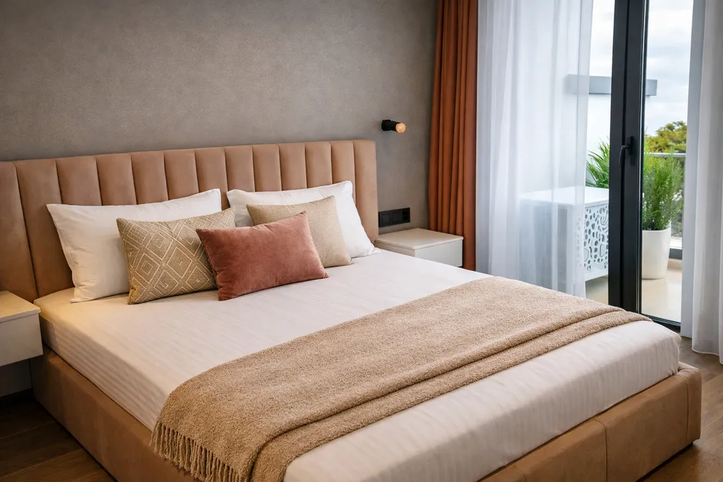 Квартира Комфортная студия с лоджией — аренда посуточно в Ялта