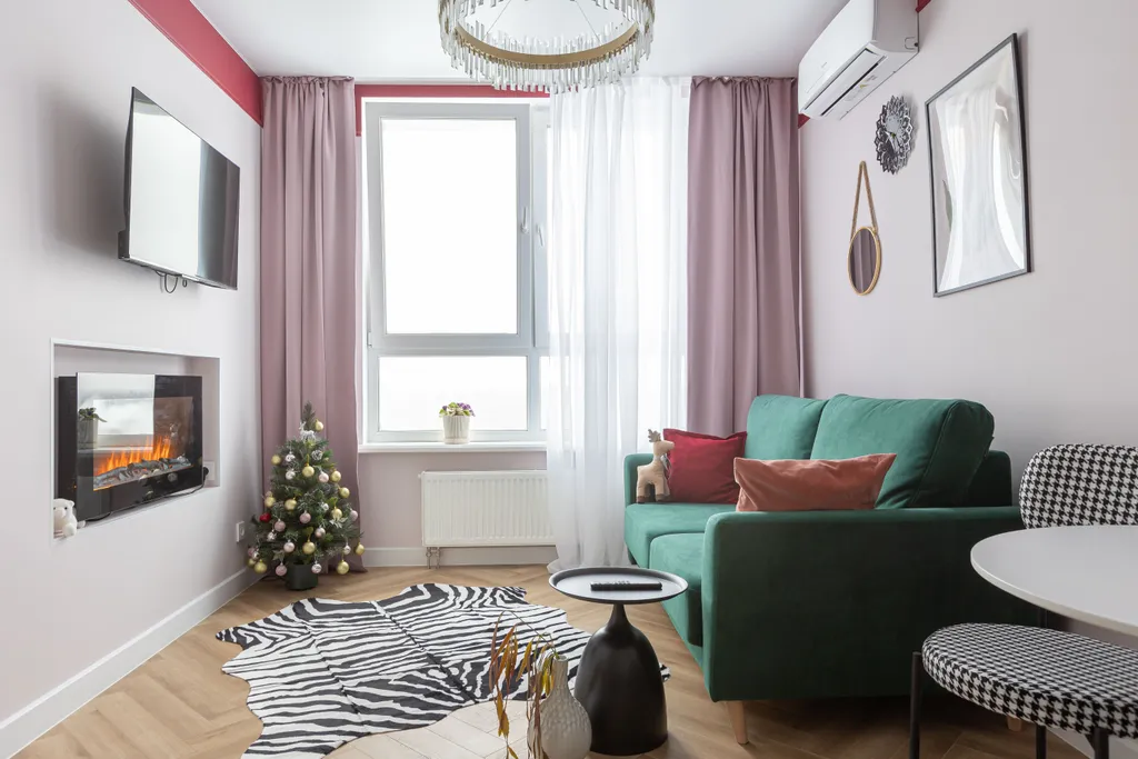 Андреевская студия с камином