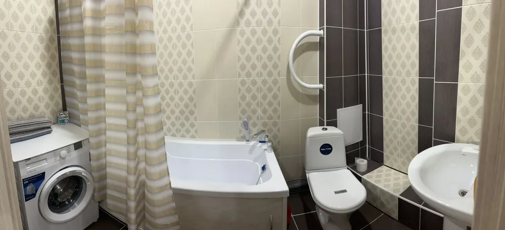 Светлая квартира-студия со свежим ремонтом и новой мебелью