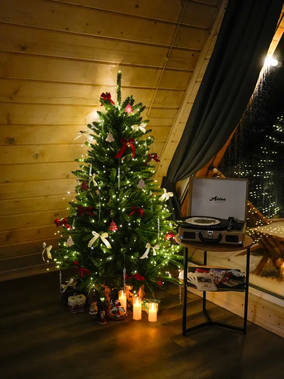 Уютный домик A-frame