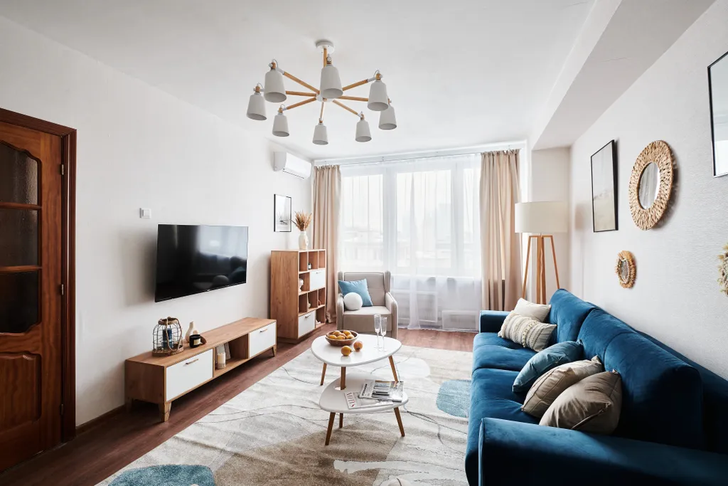 Квартира Квартира Трешка с видом на Новый Арбат — Москва