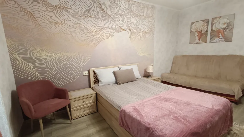 Уютная 1-комнатная квартира рядом с ТЦ Аврора