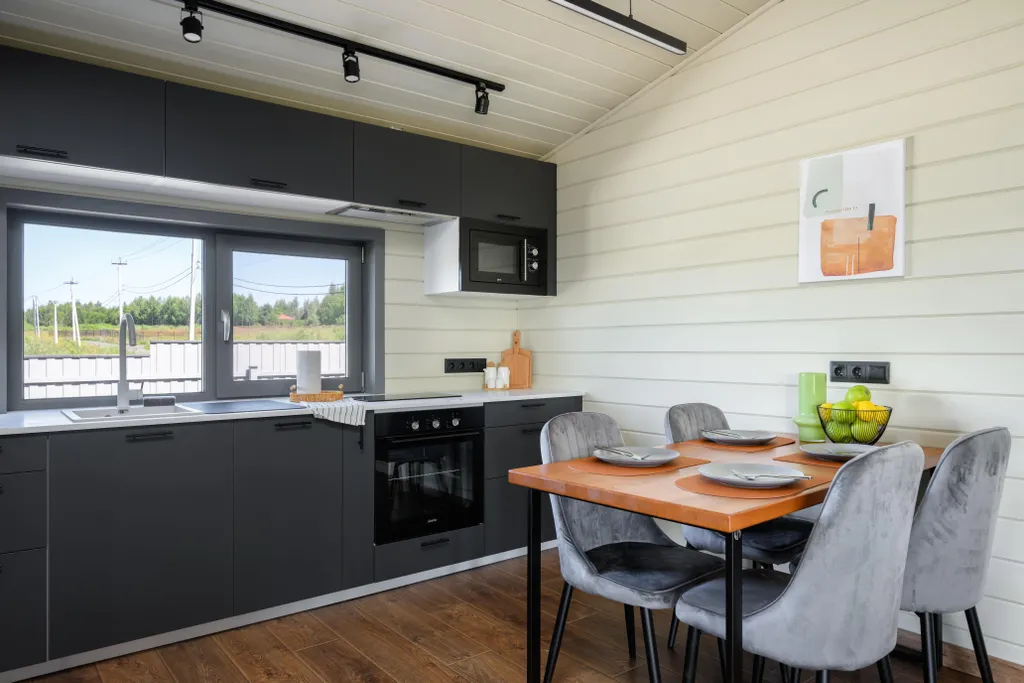 Дом с видом на красивые закаты