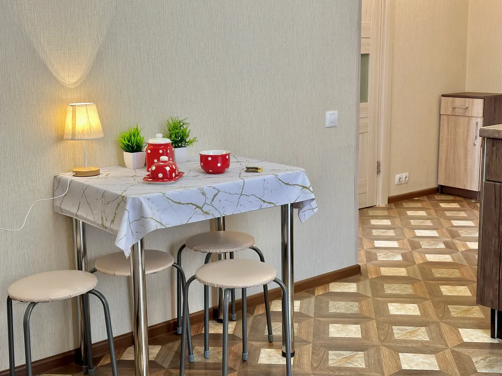 Светлая 1-комнатная квартира