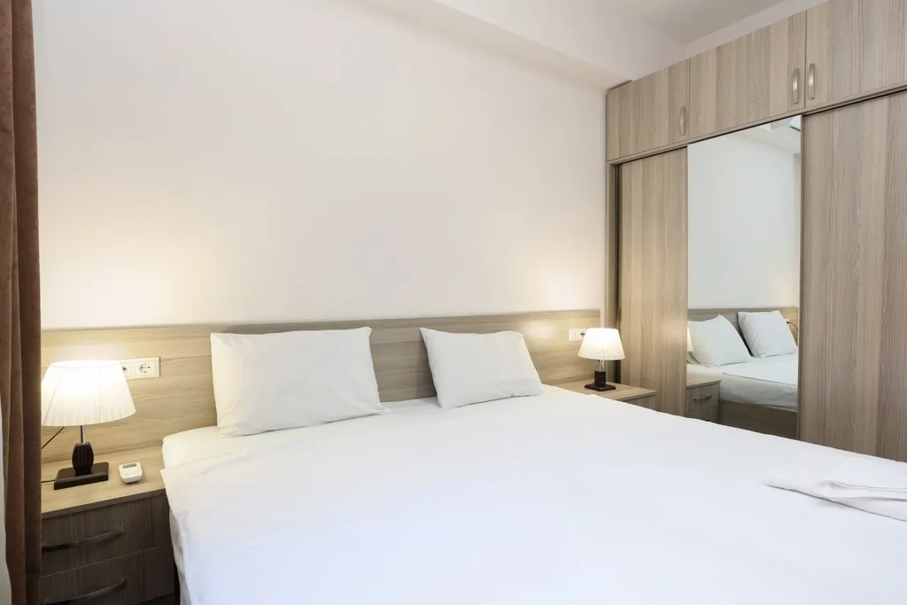 Квартира с 1 спальней и балконом в центре города