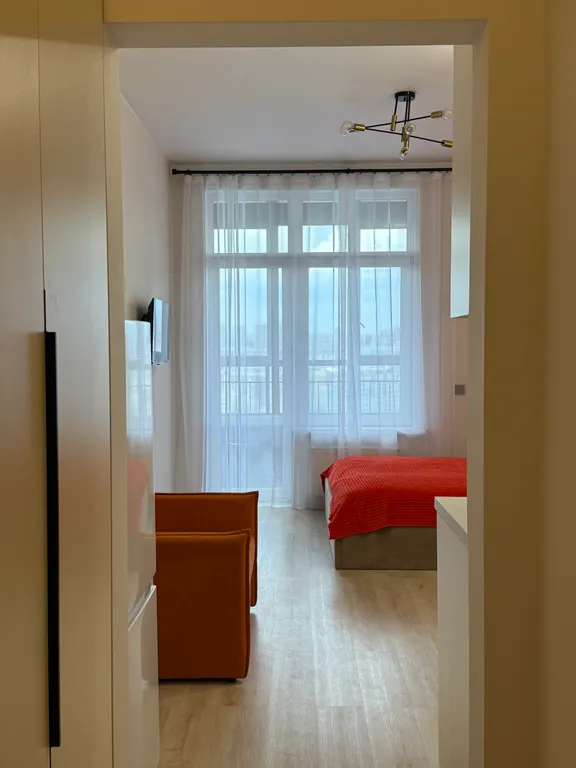 Квартира Квартира Стильная студия в ЖК Метрополис с видом на парк — Красноярск