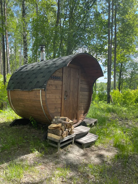 Домики на озере