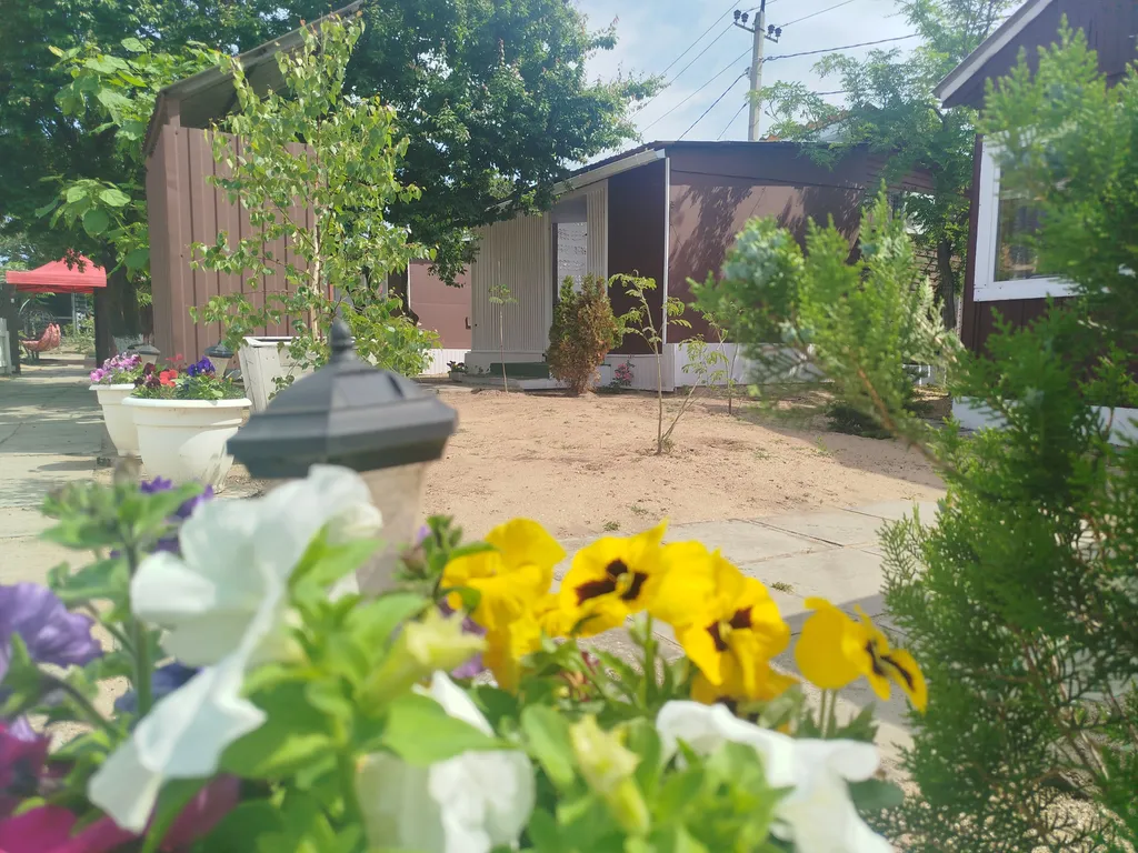 Домики на берегу моря