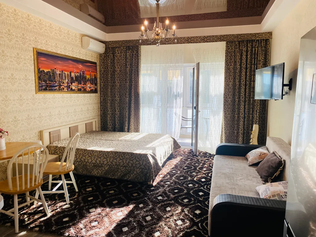 Апартаменты с балконом и видом на море