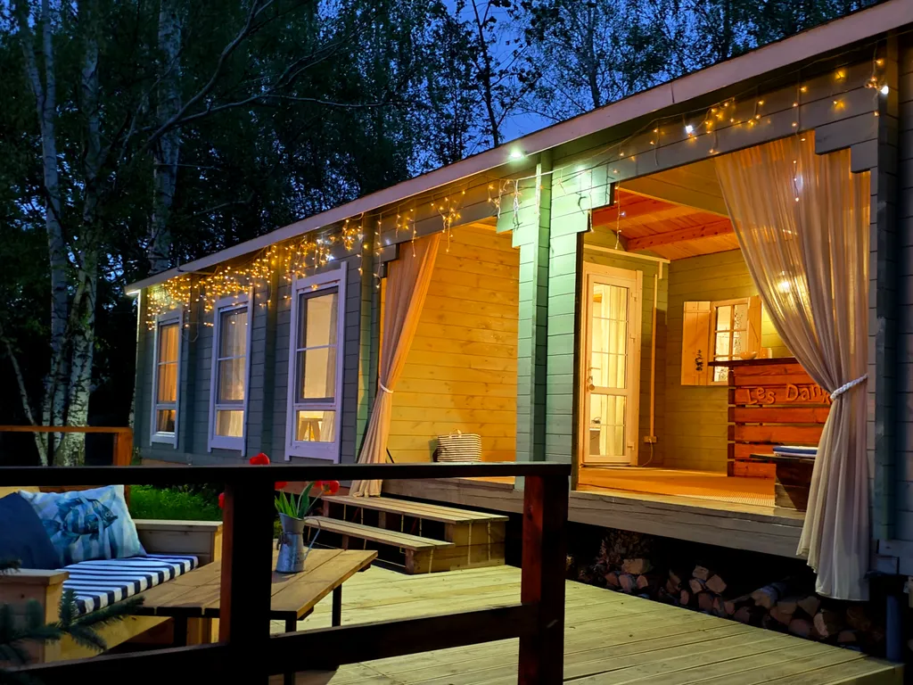 Лес Данкин - домик из Pinterest на Оке